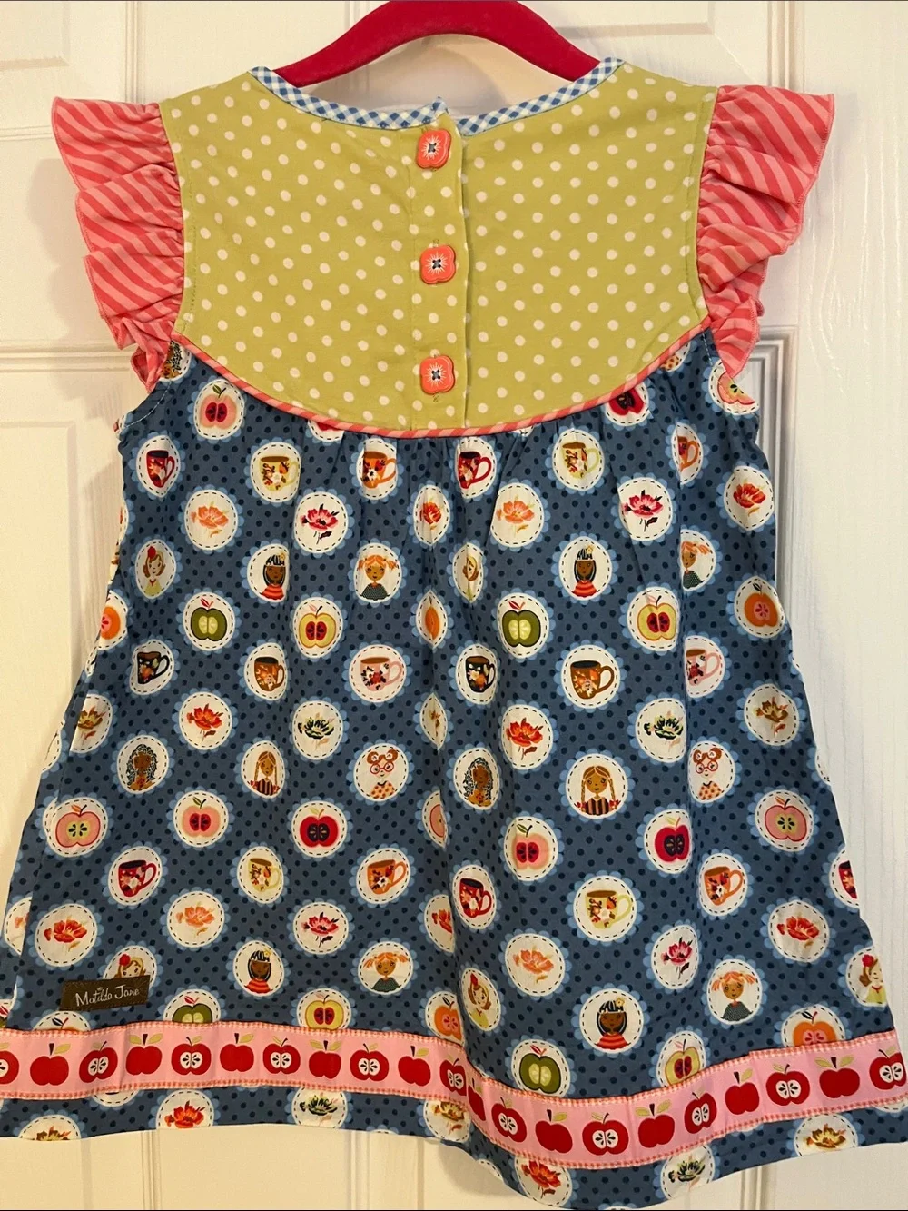 Matilda Jane Tea Time Top with Flutter Sleeves 8